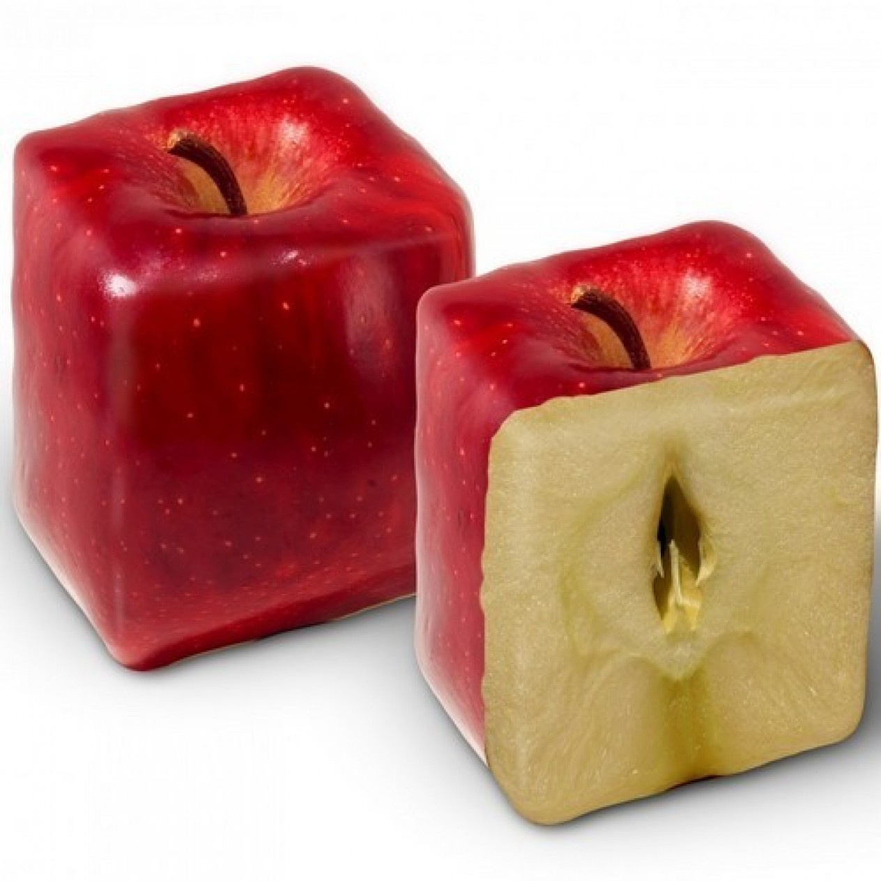 849145-vrucht-vormen-kubus-appel