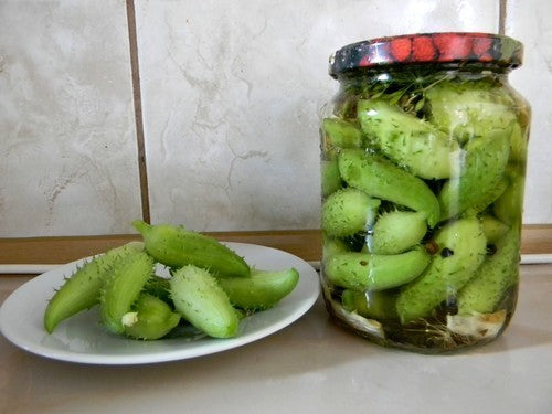 Olive cucumber