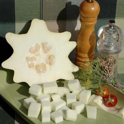 Pompoenen ‘Yugoslavian Finger Fruit Whiteskinned’