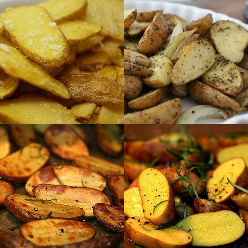 Aardappels 'Mandel' / 'Mandelpotatis', 'Lapin Puikula'