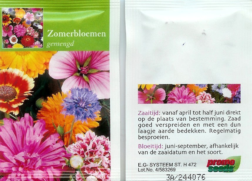 Zomerbloemen Gemengd