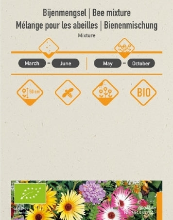 Bijenbloemen MIX BIO