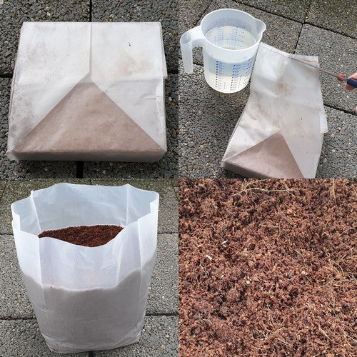 Zaaigrond Cocopeat Briketten