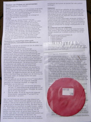 Smoke Primer Schijfje Ontkiemingshulp