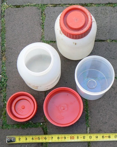 Zaadbewaarpotten