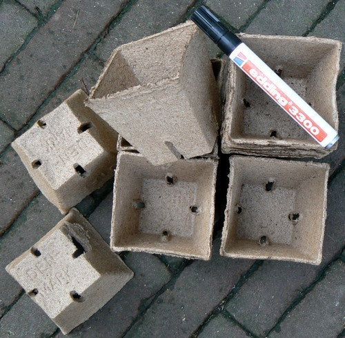 (de Echte) Jiffy® Potjes Vierkante potjes 8cm