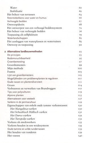 Holzer's Permacultuur'