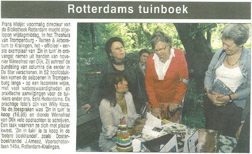 Zin in Tuin