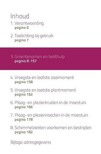 Van Zaaien tot Oogsten