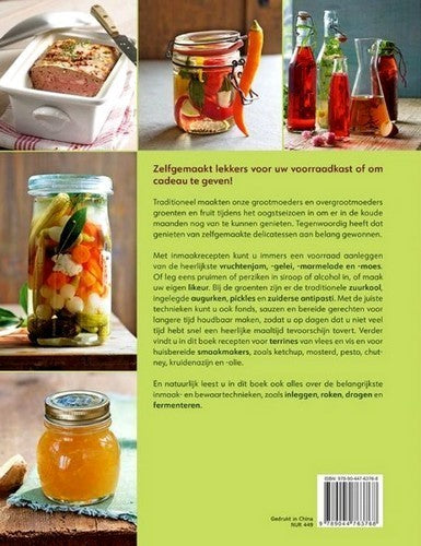 Handboek Inmaken & Bewaren, de beste methodes en recepten.