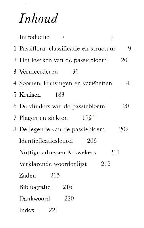 Passiebloemen