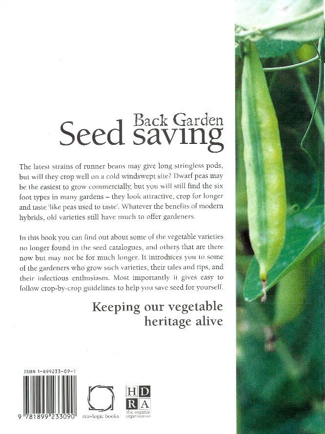Back Garden Seed Saving