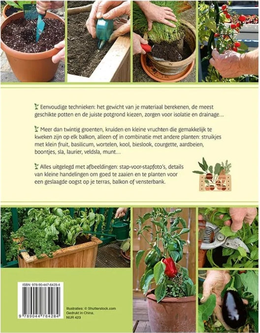 Een Groentetuin in potten & Bakken Boek