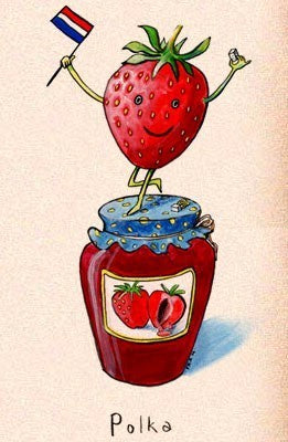 Middenlate Aardbei 'Polka'