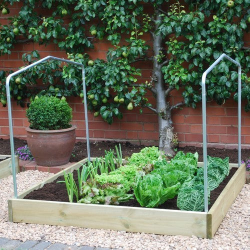 Onderdeel Verhoogd Plantenbed Tentkoepels Houten Plantenbed