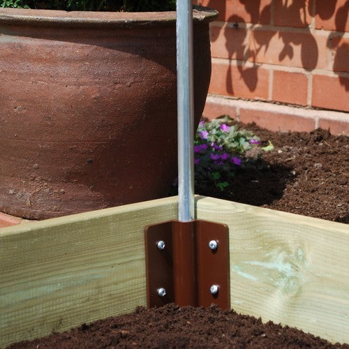 Onderdeel Verhoogd Plantenbed Tentkoepels Houten Plantenbed