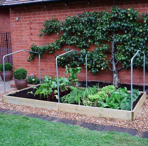 Onderdeel Verhoogd Plantenbed Tentkoepel Houten Plantenbed G