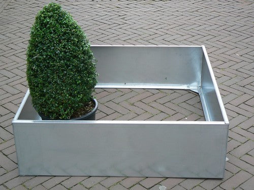 Verhoogd Plantenbed Metaal 100x100