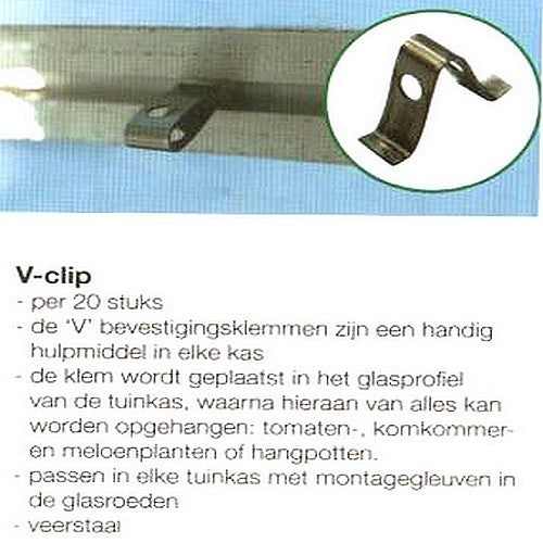 Hulpjes Tuinkas V-Clips
