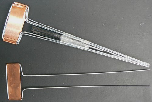 Plaatetiketten Koper Groot 26 cm