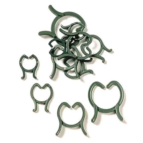 Opbindmaterialen Plantenclips Groen 25st. 16mm