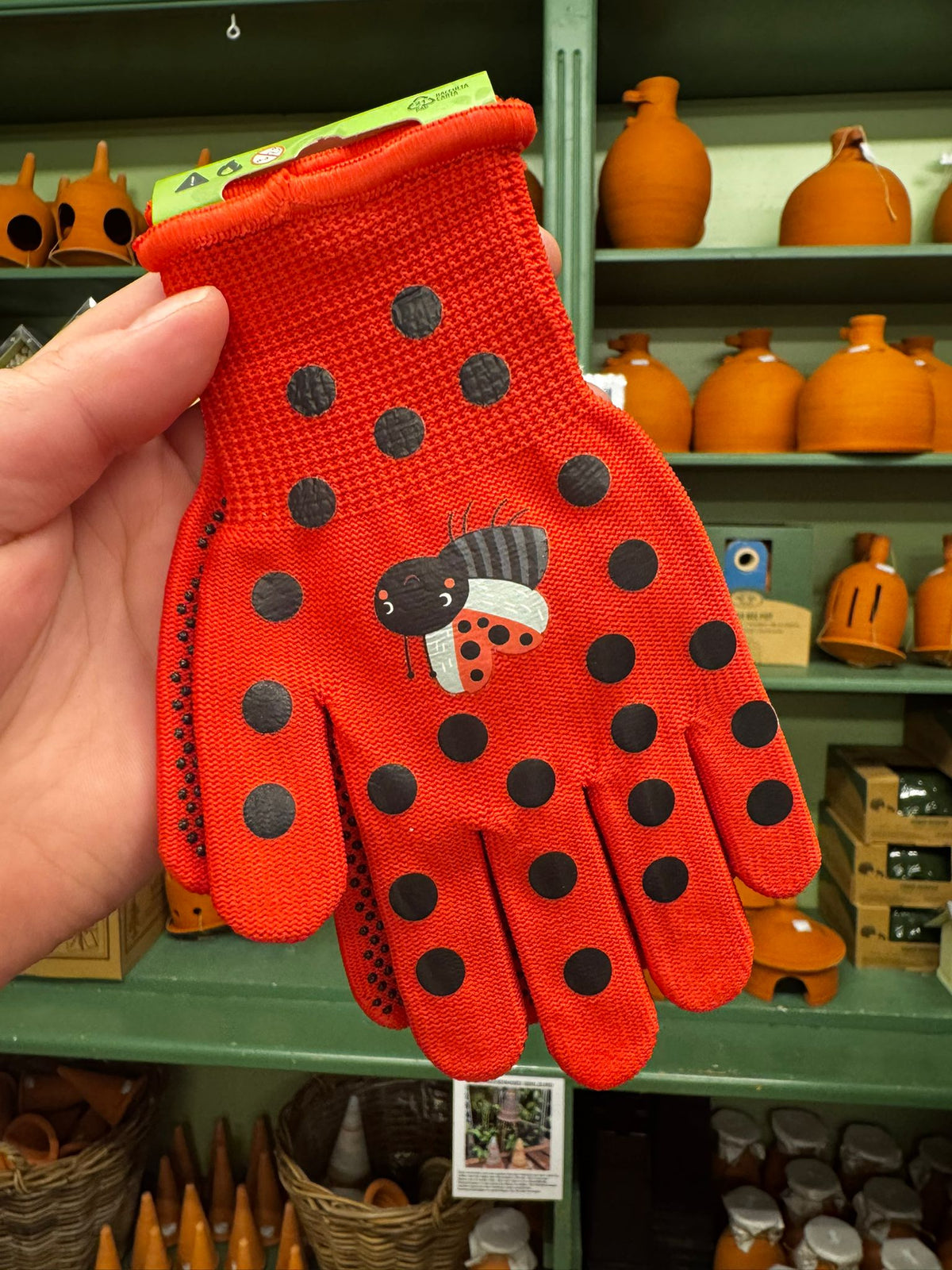 Tuinhandschoenen voor Kinderen Lieveheersbeestje