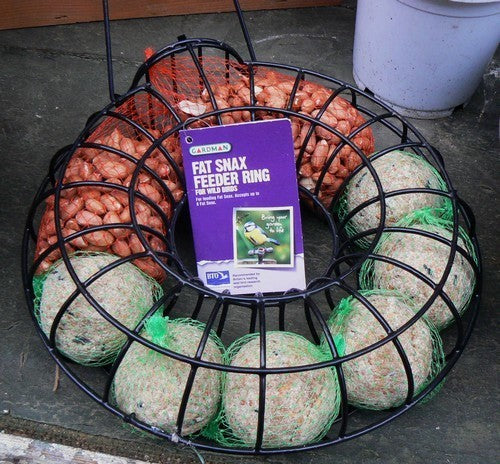 Voederhoudertje Vetbolring