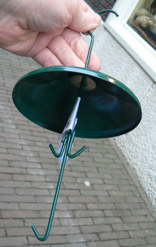 Voederhoudertje Vogelvoederhaak met Afdakje