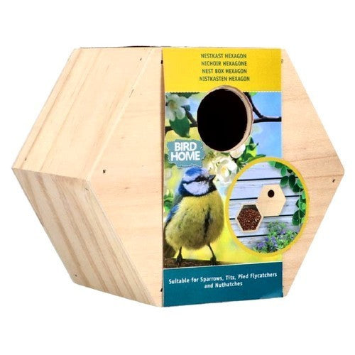Nestkast Hexagon Mezen Nestkastje