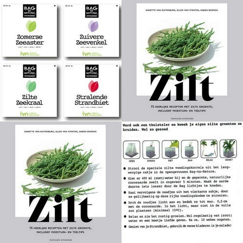 Zilte Groenten: BOEK + Kweekset