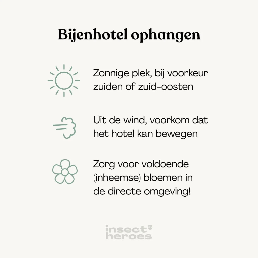 Bijenhotel Wooden Bee